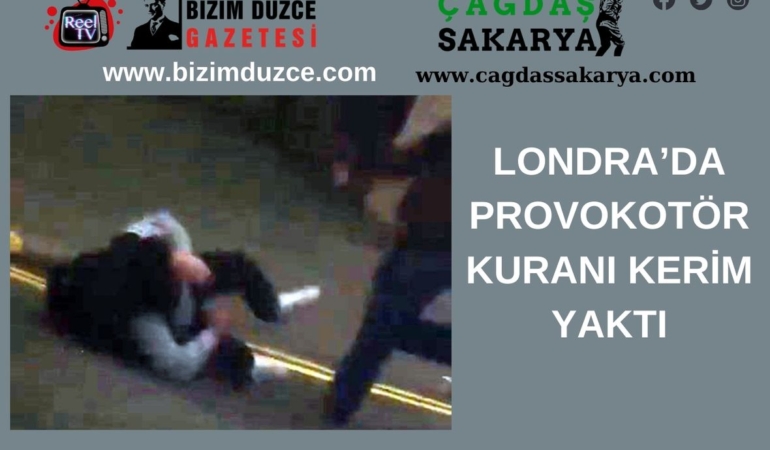 BİR TÜRK’TEN PROVOKOTÖR’E MEYDAN DAYAĞI